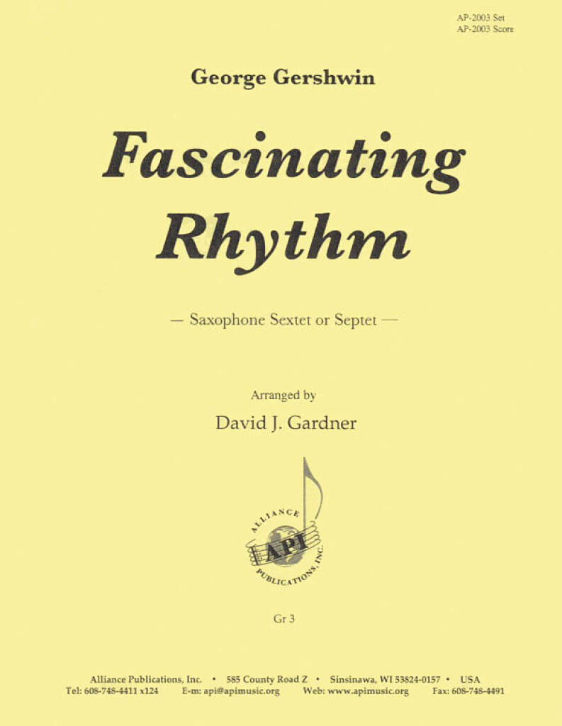 Fascinating Rhythm - Sax 6-7 - Set